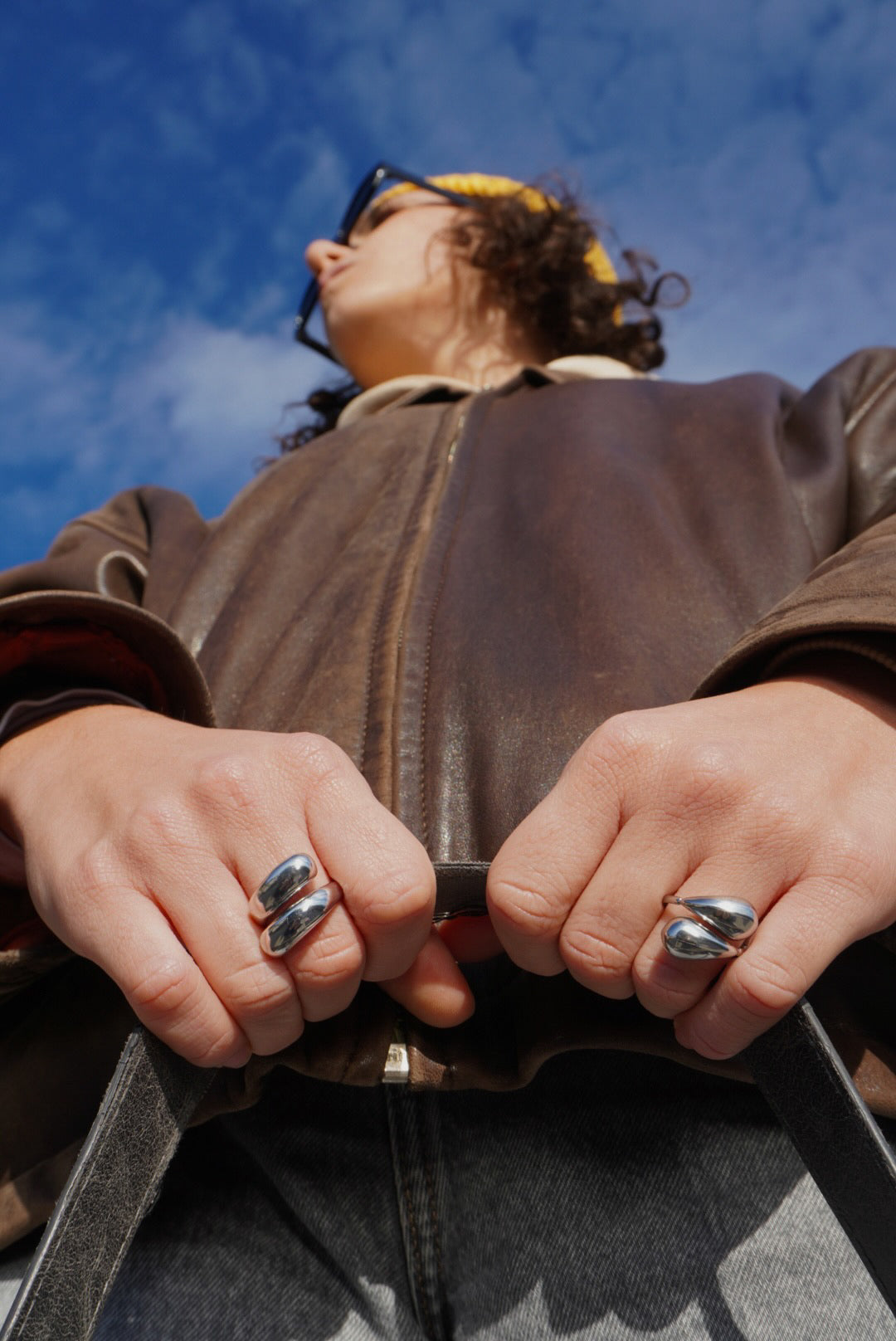 Anello Doppia Goccia