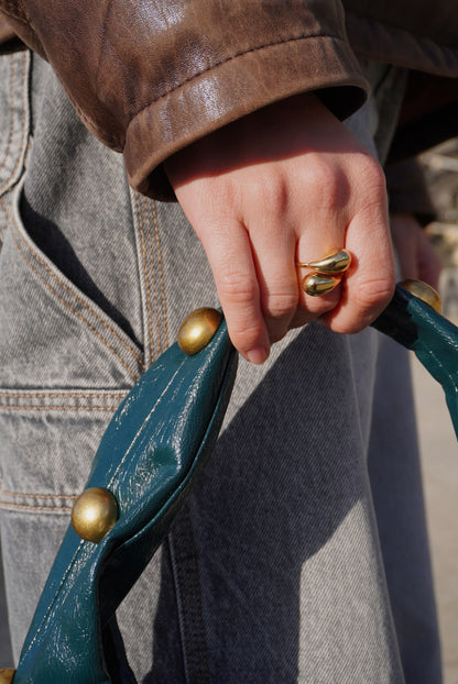 Anello Doppia Goccia