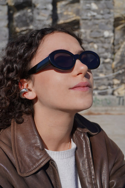 Ear Cuff Bombato Zigrinato