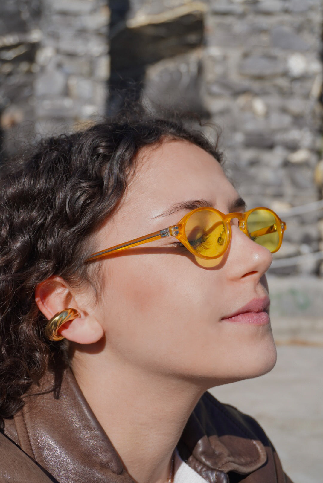 Ear Cuff Bombato Zigrinato