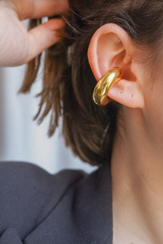 Ear Cuff Bombato Liscio XL