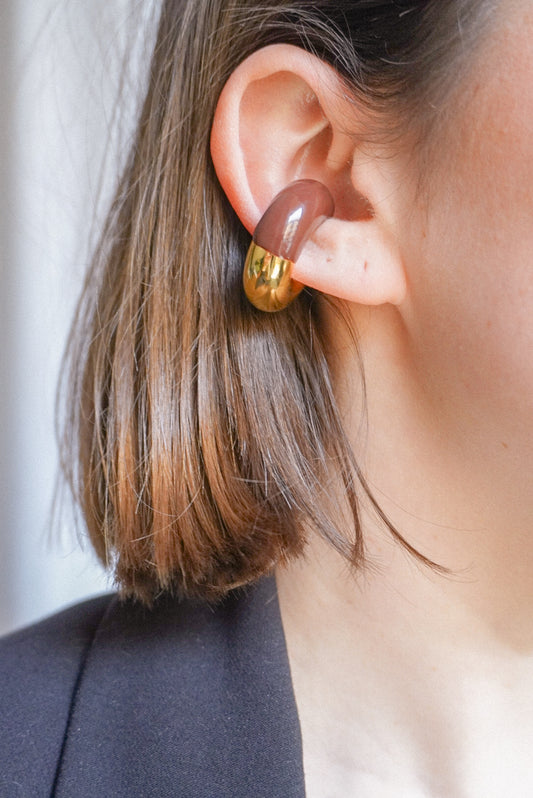 Ear Cuff Bombato Colore